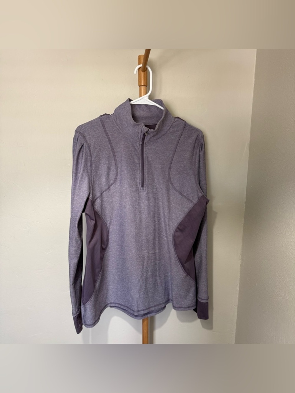 Champion Lilac Purple Half Zip Pullover Define Jacket Sweatshirt Women’s Size XL
